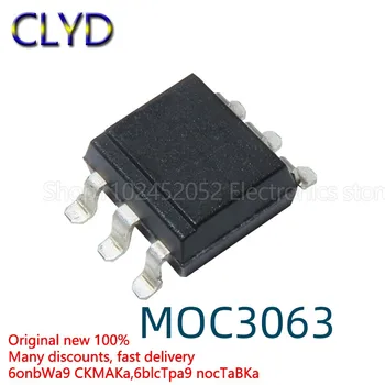 1 шт./ЛОТ Новый и оригинальный чип MOC3063 SOP6 черный трехполюсный двунаправленный тиристор MOC3063S-TA1
