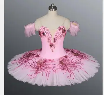 1 шт./лот, профессиональное балетное платье-пачка для девочек, взрослый детский костюм 