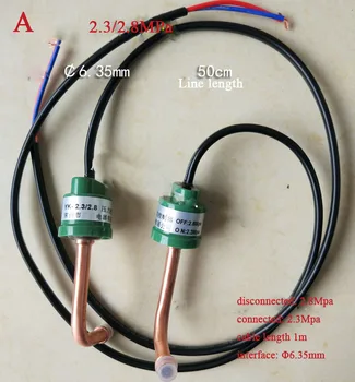 1 шт. реле давления для воздушного компрессора охладителя льдогенератора автомобильного кондиционера домашнего реле давления воздуха клапан