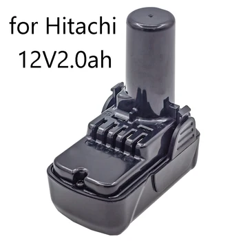 12V 2.0Ah Литий-ионная Аккумуляторная батарея для 12V Hitachi аккумуляторная Электрическая дрель-шуруповерт DB10DL FCR10DL WH10DC BCL1015