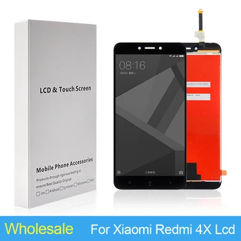 5,0 Дюймов для Xiaomi Redmi 4X ЖК-дисплей с сенсорным экраном и цифровым преобразователем в сборе Замена дисплея Redmi 4X с инструментами Бесплатная доставка