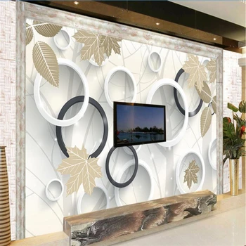 beibehang Пользовательские фотообои наклейки на стены эстетический лес мечты 3D ТВ фон настенный papel de parede 3d para sala atacado