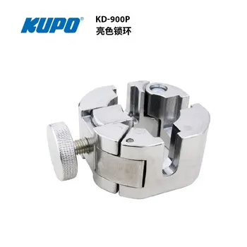 KUPO KD-900P, трехходовое стопорное кольцо серебристо-черного цвета, подходит для труб диаметром 40-45 мм