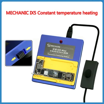 MECHANIC IX5 MINI 10 В 1 Нагревательный Стол Постоянной Температуры Для Iphone X XSMAX-11-12 Pro Max Инструменты Для Ремонта Многослойных Материнских Плат