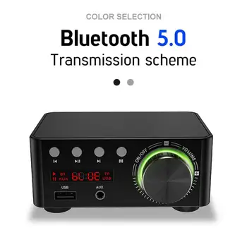 USB-диск Bluetooth MP3-плеер Bluetooth 5.0 Hi-Fi MP3 Аудио Усилитель Аудио FM-радио USB MP3 Музыкальный плеер Bluetooth MP3-плеер
