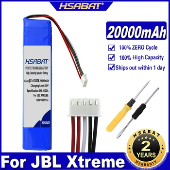 Аккумулятор для динамика HSABAT GSP0931134 емкостью 20 000 мАч для JBL XTREME/XTREME 1 1nd Batteries