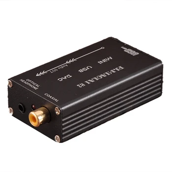 Аудиодекодер HIFI PCM2704 Компьютерная внешняя звуковая карта USB на выход цифрового сигнала RCA Audio/Fiber / Coaxial H2