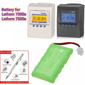 Батарея для часов Time 8.4 В/700 мАч HHR-60TH7A5 для Lathem 7000e, 7500e