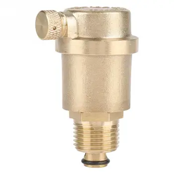 Выпускной клапан DN15 G1 / 2 дюйма, кованый из латуни, Автоматический выпускной клапан для сброса давления солнечного водонагревателя