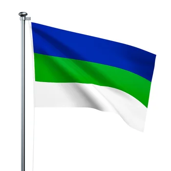 Газовый фонарь Gatekeep Girlboss 5 'x 3' Россия Коми Флаг Российской Федерации Баннер 150 см x 90 см