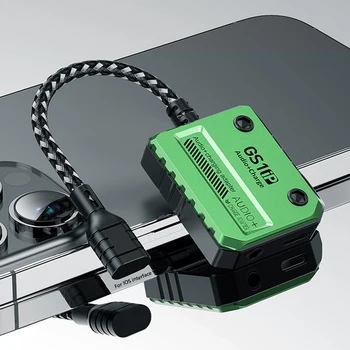 Звуковая Карта Игрового Телефона Мощностью 30 Вт Type-C С Разъемом для Зарядки 3,5 мм Звуковая Карта Без Фонового Шума Аксессуары для iPad/iPhone 14 Pro Max