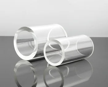Колонка из боросиликатного стекла, Borosilicate Vision, OD40---90 мм, высота 50 мм, толщина 4-10 мм (погрешность ±1 мм), Боросиликатное смотровое стекло