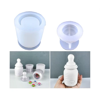 Коробка для хранения бутылок с молоком Капельная Резиновая форма DIY Банка для бутылок с молоком 3D Стерео силиконовая форма для бутылок с молоком