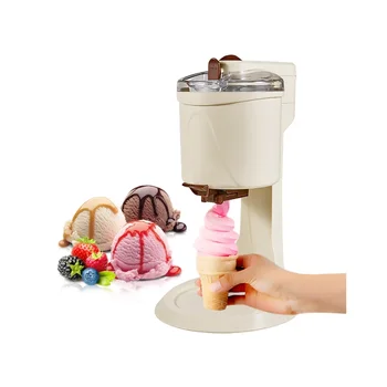 Мини Портативная машина для производства мягкого мороженого Бытовая машина для производства горячего мороженого