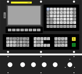 Многофункциональный токарный контроллер XC809T с 2/3/4/5/6 осями и магазином инструментов Поддерживает цифровые шпиндели G-code
