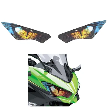 Наклейка для защиты фар мотоцикла Наклейка для глаз и тела Kawasaki Ninja 250 Ninja 400 2018-2019 A