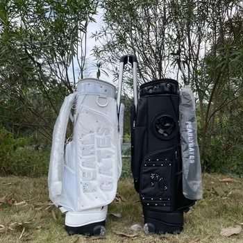 Новая сумка Pearly Gate PG Golf Caddie Bag Сумка для гольфа на колесах Сумка для подставки для гольфа Спортивная сумка для клюшек для гольфа