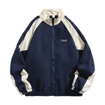Популярная зимняя куртка, которую можно стирать в машине, декоративная износостойкая осенняя бейсбольная куртка-бомбер, повседневное пальто, верхняя одежда