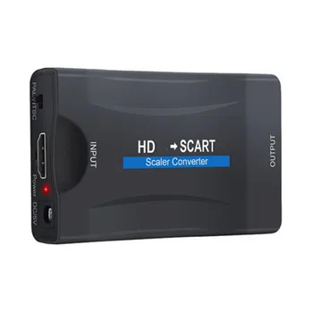 Преобразователи видео-аудио сигнала, высококлассные адаптеры, ресивер HD 1080P HD в Scart Для аксессуаров домашнего компьютера