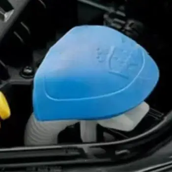 Резервуар для жидкости для стеклоочистителя автомобиля, бачок для жидкости для омывателя, Синяя пластиковая бутылка, крышка, крышка для жидкости, бутылка для жидкости, Синий пластиковый бачок