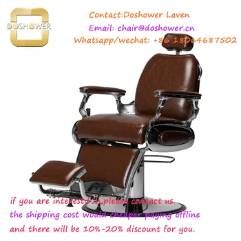 Роскошное парикмахерское кресло из синтетической кожи с антикварным парикмахерским креслом парикмахерская для основания парикмахерского кресла с гидравлическим насосом