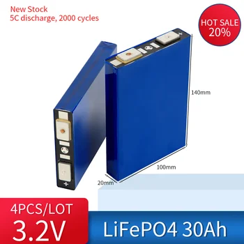Солнечная батарея LiFePO4 емкостью 27AH 30AH, аккумуляторная батарея LiFePO4 с высокой производительностью 4C