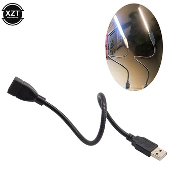 Удлинительный кабель USB от мужчины к женщине Кабель-адаптер для вентилятора со светодиодной подсветкой Гибкий металлический шланг Источник питания для передачи данных 4 медных сердечника