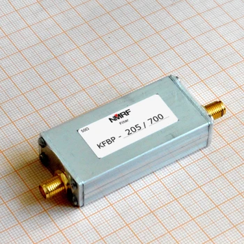 Широкополосный полосовой фильтр 205-700 МГц, интерфейс SMA